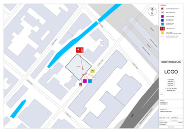 fire safety drawings